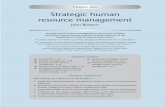 Strategic Human Resource Management · PDF fileStrategic human resource management ... strategic planning, mission statements and benchmarking were the top three management techniques.