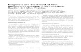 Diagnosis and Treatment of First Metatarsophalangeal Joint ... · PDF fileDiagnosis and Treatment of First Metatarsophalangeal Joint Disorders. Section 2: Hallux Rigidus Clinical Practice
