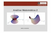Análise Matemática 2 - web.fe.up.ptmines/AM2/Teoricas/Curvas.pdf · Faculdade de Engenharia AM2 1516 Funcionamento • Teórico-práticas •exposição e discussão da matéria