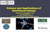 Science and Applications of Nutritional Ketosis - · PDF fileScience and Applications of Nutritional Ketosis ... Low Carb/Ketogenic Diet Ketone Supplementation ... The Art and Science