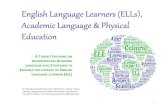 English Language Learners (ELLs), Academic Language ...  Language Learners ... academic language- vocabulary, ... Beginning Fluency/ Expanding Intermediate  Advanced