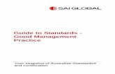 Guide to Standards - Good Management Practice to... · Management Certification ... Detailed information on these types of techniques is included in AS IEC 61882-2003, Hazard and