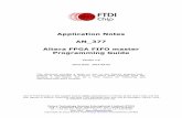 Altera FPGA FIFO master Programming Guide - Altera FPGA GuideAN_377 Altera FPGA FIFO master Programming ... Document Title: AN_377 Altera FPGA FIFO master Programming Guide Document