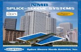 2014 REVISED - NMB Splice · PDF fileThe NMB SPLICE-SLEEVE® is an efficient coupler for splicing ... from the other end of the precast member. At the ... Large diameter hollow columns