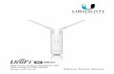 802.11ac Indoor/Outdoor AP with Plug & Play Mesh · PDF file802.11AC Indoor/Outdoor AP with Plug & Play Mesh Model: UAP-AC-M Gigabit PoE (24V, 0.5A) ... • The UAP-AC-M must be within