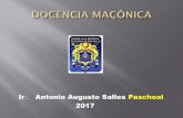 Ir Antonio Augusto Salles Paschoal 2017 - 11ª Regiãoinspetorialiturgica.org.br/seminario2017/vigilantes/docenciama... · ADONHIRAMITA –RITO DE S. JOÃO. f) Outros Ritos reconhecidos
