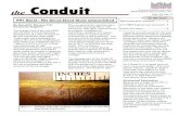 the Conduit A quarterly publication from M&M Engineering ...mmengineering.com/wp-content/uploads/2014/04/Vol.-10-No.-3-for... · 2 Welding The welding of P91/T91 is particularly troublesome
