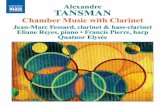 Jean-Marc Fessard, clarinet & bass-clarinet Eliane Reyes ... · PDF filequartet with, from the clarinet, a first theme in discontinued appoggiaturas, ... It offers a major chamber