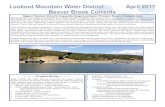 Upper Beaver Brook Capacity Improvement Project …lookoutmountainwaterdistrict.org/wp-content/uploads/2017/05/2017... · Upper Beaver Brook Capacity Improvement Project Nears Completion