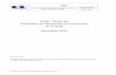 G104 - Guide for Estimation of Measurement Uncertainty In ... · PDF fileAmerican Association for Laboratory Accreditation G104 – Guide for Estimation of Measurement Uncertainty
