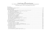 5. Calling conventions - · PDF fileThe calling conventions of these compilers may be considered de facto standards for Windows and UNIX platforms. 6 3 Data representation Table 1