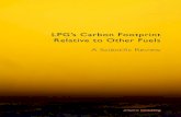 LPG's Carbon Footprint Relative to Other Fuels: A ... - … consulting scientific review... · Managing Director Eric Johnson is also editor of ... LPG’s Carbon Footprint Relative