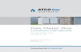 Gas Meter Box - ATCO Gas · PDF fileGas Meter Box Location Handbook For gas meter ... 3.5.4 Gas Services to Large Rural or Semi-Rural Lots ... their supply piping downstream of the