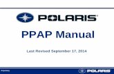 PPAP Manual - Polaris Supplier Information Portal PPA · PDF filePreamble Effective June 2006, PPAP 4th Edition replaced PPAP 3rd Edition manual –Polaris PPAP threquirements are