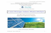 Cours Energie Solaire Photovoltaïqueuniv.ency-education.com/uploads/1/3/1/0/13102001/st06_lessons_ge... · III.1 Le stockage de l’énergie électrique III.2 Modèle électrique