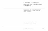 László Halmos -   · PDF fileLászló Halmos Missa de nativitate Domini Carus 27.047 Partitur/Full score Fassung für vierstimmigen gemischten Chor (SATB) und Orgel