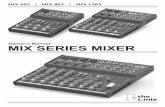 MIX SERIES MIXER - Musikhaus Thomannimages.thomann.de/pics/prod/207202_manual.pdf · MIX SERIES MIXER MIX 502 ... The MIX series has 3-band EQ on all mono ... which on the front panel