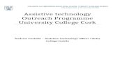 Assistive technology Outreach Programme University College ... Docs/UC…  · Web viewAssistive technology Outreach Programme University College Cork. ... Sax, C ., Vanbiervliet,