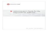 Administrator’s Guide for the Polycom® UC Softwaresupport.polycom.com/.../voice/spip_ssip_Admin_Guide_UCS_v3_3_0.… · Administrator’s Guide for the ... Setting Up the Provisioning