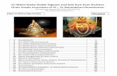 Sri Maha Rudra Shakti Yagnam and Koti Kum Kum · PDF fileSri Maha Rudra Shakti Yagnam and Koti Kum ... 13 Sri Vishnu Sahasranama Stotram 75 14 Sri Lakshmi Ashtottara ... April 15 2016