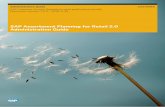 SAP Assortment Planning for Retail 2.0 Administration · PDF file6 Configuration Information ... (such as SAP Assortment Planning for Retail and SAP Promotion ... SAP ERP 6.0 EHP 5