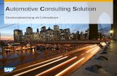 Automotive Consulting Solution - SAP Service Marketplacesapidp/011000358700001065502013D/... · als Alternative für SAP CORE Funktion „Buchungskreisübergreifender Verkauf“,