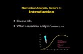 Numerical Analysis, lecture 1: Introductionbutler.cc.tut.fi/~piche/numa/lecture0102.pdf · Numerical Analysis, lecture 1: Introduction ... Numerical Analysis 1 — Quiz questions