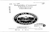 Reliability-Centered Maintenance · PDF fileS9081-AB-GIB-O1/MIAINT Reliability-Centered Maintenance Handbook II DTFC ' SEP 0 71988n Published by Direction of Commander, Naval Sea Systems