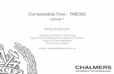 Compressible Flow - TME085 - Lecture 7 - Chalmersnian/courses/compflow/notes/TME085_L07.pdf · Quasi-One-DimensionalFlowcont.-StirlingEngine Andersson Professor Dynamics, Mechanics,
