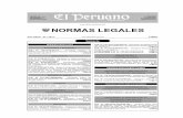 Cuadernillo de Normas Legales - · PDF fileTécnicos y Comerciales Nº 055-2006/INDECOPI-CRT, ... Norma Técnica Peruana NTP – ISO/IEC 12207:2006, presenta los procesos del ciclo