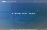 Crafito Odoo Theme - AppJetty · PDF fileCRAFITO ODOO THEME 1 Introduction Crafito is a specialized and well-crafted theme for e-commerce industry. Crafito is developed specially with