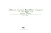 Glass beer bottle reuse in Bulgaria - Aalborg Universitetprojekter.aau.dk/projekter/files/239548351/EMSS42016_Kameliya... · department from Stara Zagora Municipality, ... Glass beer
