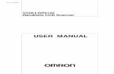 V520-LGP6125 Handheld CCD Scanner User Manual · PDF file3 Part II - Installation and Setup V520-LGP Handheld CCD Scanner A. Installation – RS-232C Interface The RS-232C scanner