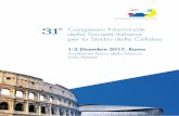 Società Italiana per lo Studio delle Cefalee 31 Congresso ...ehf2017.com/wp-content/uploads/ProgrammaDef_SISC_2017_7.pdf · Pierangelo gePPetti ... 14.30 - 16.30 Simposio: Ruolo