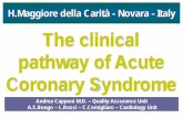 The clinical pathway of Acute Coronary · PDF fileThe clinical pathway of Acute Coronary Syndrome . Clinical Pathways definition andrea capponi - QA Unit - H Maggiore - Novara - Italy