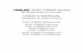 ASUS AGP-V3800 Series User's Manual - Arx · PDF fileASUS AGP-V3800 Series User’s Manual 3 ASUS CONTACT INFORMATION ASUSTeK COMPUTER INC. (Asia-Pacific) Marketing Address: 150 Li-Te