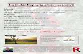 La Cala, Espanja 26.2. 4.3 - Golfmatka · PDF fileLa Cala, Espanja 26.2. - 4.3.2016 Varaukset matkanjärjestäjältä: Golden Sun Golf Soronlantie 1 23500 Uusikaupunki +35828457500