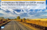 UI Simplification für Utilities und SAP UI5 · PDF fileGuiXT by Synactive Concept SAP NetWeaver Single Sign On (SSO) SAP ITSMobile SAP NetWeaver Portal - Development Framework Java