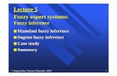 Lecture 5 Fuzzy expert systems - web.itu.edu.trweb.itu.edu.tr/~sonmez/lisans/ai/ai_lec05.pdf · Negnevitsky, Pearson Education, 2002 2 Fuzzy inference The most commonly used fuzzy