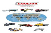 EXPORT PRICE LIST N° 5.1 dated 01.01 - 2332.ro · PDF fileExport Price list n. 05 dt 01.01.2011 2 ... (Tiller unit + PTO driven trailer RTN 500 series) Lombardini Hp 12.2 ... 980,00
