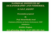 NATIONAL INSTITUTE OF OCEANOGRAPHY AND · PDF fileNATIONAL INSTITUTE OF OCEANOGRAPHY AND FISHERIES, ... the National Institute of Oceanography and ... and adopt new technologies necessary