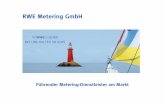 RWE Metering GmbH · PDF fileRWE Metering 2014 Inhalt Unsere Leistungen Ihre Vorteile RWE Metering in der RWE Deutschland AG Kompetenzen unter einem Dach Strom, Gas, Wasser, Wärme