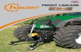 front linkage FS-4 - hfl.co.at · PDF fileFS-4 When fitting the front linkage on the respective tractor type, there was put special emphasis on maintenance on the steering level and