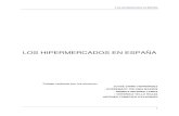 LOS HIPERMERCADOS EN ESPAÑA - gustavomata.comgustavomata.com/wp-content/uploads/2008/04/analisis-del-sector-de... · LOS HIPERMERCADOS EN ESPAÑA 2 1.INTRODUCCIÓN El hipermercado