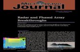 Radar and Phased Array Breakthroughs - BGUin.bgu.ac.il/en/engn/ece/radar/Site Assets/Pages/Keynote-Speakers... · Radar and Phased Array Breakthroughs Eli Brookner This article updates