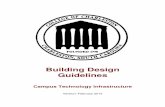 Building Design Guidelines - College of Charlestonit.cofc.edu/network/documents/building-design-guidelines.pdf · Network Engineering Building Design Guidelines: Technology Infrastructure