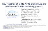Key Findings of 2012 ATRS Global Airport Performance ... · PDF fileKey Findings of 2012 ATRS Global Airport Performance Benchmarking project ... 4 Canada-US 77 ... KIX AKL XMN SUB