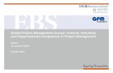Global Project Management Survey: Cultural, Individual · PDF fileGlobal Project Management Survey: Cultural, Individual and Organizational Competence in Project Management Report