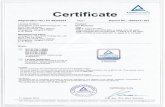 Certificate - Trina Solarstatic.trinasolar.com/sites/default/files/2.IEC 61730 DUOMAX.pdf · P. R. China With 6" poly c-Si cells: TSM-xxxPEG40 (xxx=160-175, ... - This certificate