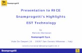 G R O U P Presentation to RICE Snamprogetti’s Highlights ... 031105... · Snamprogetti’s Highlights EST Technology by ... Fifth and Sixth LNG Train Location: ... ABB LUMMUS GLOBAL